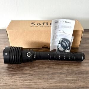 Sofirn SF47T Tactical Thrower Flashlight - 1500lm 1100m - Black